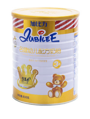 加比力名健幼儿配方奶粉3段800g罐装